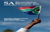 CONFRONTING EXCLUSION - Department Of Arts and … EXCLUSION Time for Radical Reconciliation an annual publication of the institute for justice and reconciliation NATIONAL RECONCILIATION,