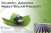 Gilbert, Arizona Neely Solar Facility - c.ymcdn.com · •System Size: 2 mega-watts (2,257.92kW DC) •8000 solar panels - single axis tracker system