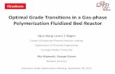 Optimal Grade Transitions in a Gas-phase Polymerization ...egon.cheme.cmu.edu/ewocp/docs/Braskem_9-2015_Wang_Larry_Biegl… · Optimal Grade Transitions in a Gas-phase Polymerization