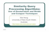 Similarity Query Processing weiw/project/Hamming-similarity-query-2013.pdf  Similarity Query Processing