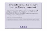 and the Environment - Oceanaoceana.org/sites/default/files/reports/micheli_et_al_2014_fee.pdf · and formatted manuscripts before they appear in print in Frontiers in Ecology and