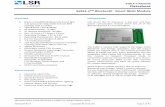 SaBLE-x Module Datasheet - LSR Module Datasheet ... power consumption module which has all of the Smart 4.1 functionalities. The Sa LE-x module fully supports the single mode