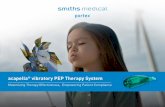 acapella vibratory PEP Therapy System - Smiths Medical/media/M/Smiths... · Investigating Questions Each acapella® vibratory PEP therapy system uniquely provides PEP therapy by producing