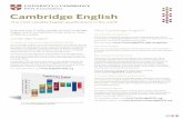 Why Cambridge English? Cambridge English - Let's English Academic and Professional Cambridge English: Proficiency (CPE) – Level C2 Our highest level exam, Cambridge English: Proficiency
