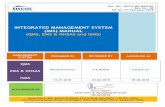 INTEGRATED MANAGEMENT SYSTEM (IMS) MANUALsiscol.in/static/dist/pdf/siscol-ims-manual.pdfRev. No. Date Remarks ... Revision Number ... Incl. Including SIPOC Supplier-Input-Process-Output-Customer