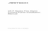 2X-F Series Fire Alarm Control Panel Installation Manual · 2X-F Series Fire Alarm Control Panel Installation Manual 1 ... 2X-F2-S Small Two-loop addressable fire alarm control panel