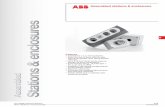 Stations & enclosures enclosures available. - ABB Ltd · Stations & enclosures enclosures available. ... Empty plastic enclosures Now with stainless steel screws ... Black M2SSV2-10B
