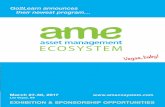 Go2Learn announces their newest program…amecosystem.com/wordpress-nov/wp-content/uploads/2017/01/AME... · •o booth to setup or tear-down; ... Your Content on AME Blog Unlimited