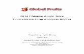 2014 Chinese AJC Crop Analysis Report - Global Fruitsglobalfruitsco.com/Documents/2014 AJC Crop Analysis.pdf2014 Chinese Apple Juice Concentrate Crop Analysis Report ... 1.1.2.1 Level