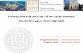Freeway rear-end collision risk for Italian freeways. An ...sidt.org/2017/wp-content/uploads/2018/02/1415-Gecchele.pdf · 2 •Main concepts •Focus of the paper Freeway rear-end