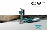 Casagrande C9XP crawler drill - casagrandegroup.com · teristica che ha segnato la lunga storia di successi dell’azienda. ... Extraction force 200 kN - stroke 1000 mm Forza di estrazione