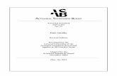 Data Quality - Actuarial Standards Boardactuarialstandardsboard.org/.../2014/07/asop023_097.pdf · 2014-07-08 · The ASB originally adopted ASOP No. 23, Data Quality (Doc. No. 044),