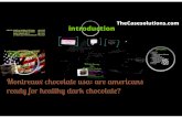 Montreaux chocolate usa are americans ready for healthy dark chocolate Case Solution · 2017-09-13 · Situation Analysis 4. Recommendation 5. Conclusion late ... Montreaux chocolate