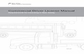 Commercial Driver License Manual - The Official Web … Driver’s License Manual Section 1 - Introduction Page 1-3 Special Requirements For Passenger Endorsements