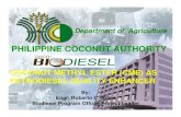PHILIPPINE COCONUT AUTHORITY - WordPress.com · 2012-04-14 · PHILIPPINE COCONUT AUTHORITY ... Philippine Clean Air Act (RA 8749) was enacted in 1999, ... Consumer/Market Aspects