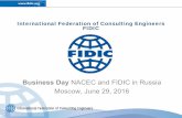 Business Day NACEC and FIDIC in Russia Moscow, June 29, …nacec.ru/images/bd/presentation/seppala.pdf · Table of contents I. Introduction II. Three FIDIC Forms ‐ The Yellow Book