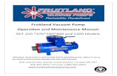 Fruitland Vacuum Pump Operation and Maintenance …fruitlandmanufacturing.com/FruitlandManufacturing/media/PDF/NEW... · Fruitland Vacuum Pump . Operation and Maintenance Manual .