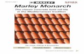 Monarch page 1 Marley Monarch - Roof Source · Monarch page 1 Marley Monarch Description & Technical data 7 pages ... All tiling and ﬁ xing to comply with SANS 10062 : ... 10,280