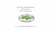 CITY OF ANN ARBOR MICHIGAN CITY CHARTER · Ann Arbor, Michigan City Charter 7 ... Business Dealings with City ... Ann Arbor, Michigan City Charter 8 Chapter and Section Headings ...