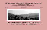 Arkansas Military History Journalarngmuseum.com/wp-content/uploads/2018/04/ARNG-Journal-Vol-12... · nance Company (LEMCO) ... was the primary commo re-pair center for VII CORPS,