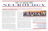 WORLD NEUROLOGY · here are a few brief notes on the ... The Newsletter of the World Federation of Neurology WORLD NEUROLOGY ALSO IN THE ISSUE:! ... The short …