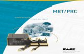 MBT/PRC - Electronic Repair Company 250-SDPT PRC 2000 Handpieces Tips System Configurations PACE-449 MBT/PRC Text 12s21s00 3:00 PM Page 1 SERIES SYSTEMS CON ITEM DESCRIPTION PART NUMBER