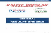 Rallye Breslau – General Regulations 2018rallye-international.com/Documents/Regulations_2018/Breslau... · 17. ROADBOOK AND NAVIGATION ... 1.2. The rally is a competitive event