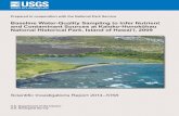 Baseline Water-Quality Sampling to Infer Nutrient and ... · geographic information system (GIS) map layers (thanks to Lisa Marrack, Rebecca Most, ... December 2009, and included