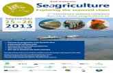 Se gricultureseagriculture.eu/wp-content/upload_folders/seagriculture.eu/2016/... · van Steenis, Energy Valley ... Governance Chairman: Luc van Hoof, IMARES ... Paul Bikker, ASG