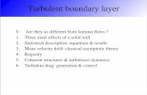 Turbulent boundary layer - UPMCchibbaro/FILES/M2-MF2A-CM6.pdf · Turbulent boundary layer 0. ... Boundary layer: a multiple scale problem • External region (far from the wall) ...