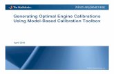 Generating Optimal Engine Calibrations Using Model … · Generating Optimal Engine Calibrations Using Model-Based Calibration ... Maximize Product Performance With Modeling and ...