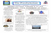 PRESBYTERIAN CHURCH The Presbyterian - .FIRST PRESBYTERIAN CHURCH ... them will be moving on to kindergarten