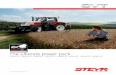 OUR PROFIT. OUR FUTURE. OUR STEYR. - agrics.cz · 1,931/1,598/1,912/1,583. TRANSMISSION HYDRAULICS. PTO 4WD. FRONT AXLE/STEERING BRAKES. ... Steyr delivers on its promise, backed
