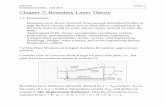Chapter 7: Boundary Layer Theory - University of Iowauser.engineering.uiowa.edu/~me_160/2017/lecture_notes/Chapter7/... · 058:0160 Chapter 7 Professor Fred Stern Fall 2014 1 Chapter