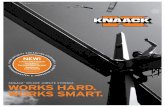 KNAACK Jobsite Equipment Catalog - pteus.compteus.com/suppliers/catalogs/Knaak-Catalog.pdf · vork ethic around - box, chest and to strongly ... we don't mess around. Our and security