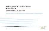 PM 030 Project Status Report: Template and Guide · Web viewPM 030 Project Status Report: Template and Guide Subject Project management Description Template Keywords Provides both