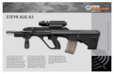 STEYR AUG A3 - steyrmannlicher.rosteyrmannlicher.ro/pdf/STM_Produktblatt_AUG_A3_press_01.pdf · STEYR AUG A3 The STEYR AUG A3 modular weapon system is the latest result of the continued