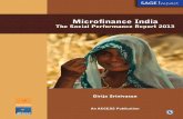 Microfinance India: The Social Performance Report 2013 · CPP Client Protection Principles CREC Credit Relation Executive–Collection ... IDBI IDBI Bank Limited IFAD International