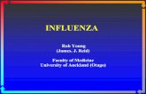 INFLUENZA - gpcme.co.nz CME/Saturday/C1 0830 Young - Influenza.pdf · INFLUENZA Fever Headache Shivering perhaps genuine rigor Polyarthralgia Cough (non productive at first) Sore