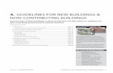 4. GUIDELINES FOR NEW BUILDINGS & NON-CONTRIBUTING BUILDINGS · GUIDELINES FOR NEW BUILDINGS & NON-CONTRIBUTING BUILDINGS. ... » Building Design ... design variables in the surrounding