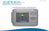 Digital Gas Detector/Controller - operadetectors.comoperadetectors.com/media/ecommerce_product.pdf_2/en-CA/6000... · 1.1 Applications 1.2 Features ... 4.5 Sequence of Operation 5.0