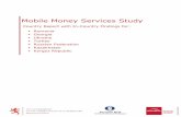 Mobile Money Services Study - ebrd.com · Remote Deposit Capture In-built camera SmartPhone 2G, 3G, 4G Mobile Money Transfer Domestic M2C (mobile to cash) Money transfer SMS, Mobile