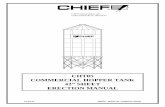CHT05 COMMERCIAL HOPPER TANK 42” SHEET ERECTION … Manuals... · CHT05 COMMERCIAL HOPPER TANK 42” SHEET ERECTION MANUAL. Page 1 MANUAL CHIEF42 CHT05 Manual Revisions Date: Revision