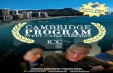 CAMBRIDGE PROGRAM - icchawaii.edu · Best Test Preparation ... I took ICC Hawaii’s Cambridge program, and the CAE class was absolutely ... Book your 2015 Cambridge course package