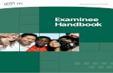 Examinee Handbook - ETS Home Handbook_EnglishMT.pdf · TFI Examinee Handbook Preparing to Take the TFI 5 Unacceptable Identification Documents Any expired ID Draft classification