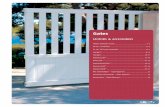 Gates - CW Products | Australian Made Roller Shutters ... brochure.pdfGates MOTORS & ACCESSORIES Motor Selection Chart 2-3 Ax 24ns Controller 4-5 Fx 24ns & Fx230 Controller 6-7 Ixengo