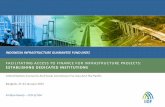 FACILITATING ACCESS TO FINANCE FOR … - Establishing Dedicated... · facilitating access to finance for infrastructure projects: establishing dedicated institutions ... screening