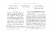 Coalescing in Temporal Databases - University of Arizonarts/pubs/VLDB96.pdf · Coalescing in Temporal Databases Michael H. Bijhlen Dept. of Math and Computer Science Aalborg ... ‘SQL-92