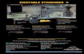 DISHTABLE STANDARDS - Kcl Cutsheets · DTA-95 DISHTABLE MODS Dishtable Modifications & Accessories DTA-87 DTA-82 DTA-45 K-475 K-454 K-452 DTA-84 K-460 DTA-81 REF-Q …