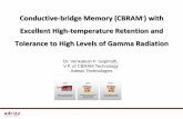 Conductive-bridge Memory (CBRAM ) with Excellent High ...sites.ieee.org/sfbanano/files/2013/...CBRAM...send.pdf · Conductive-bridge Memory (CBRAM ®) with Excellent High-temperature